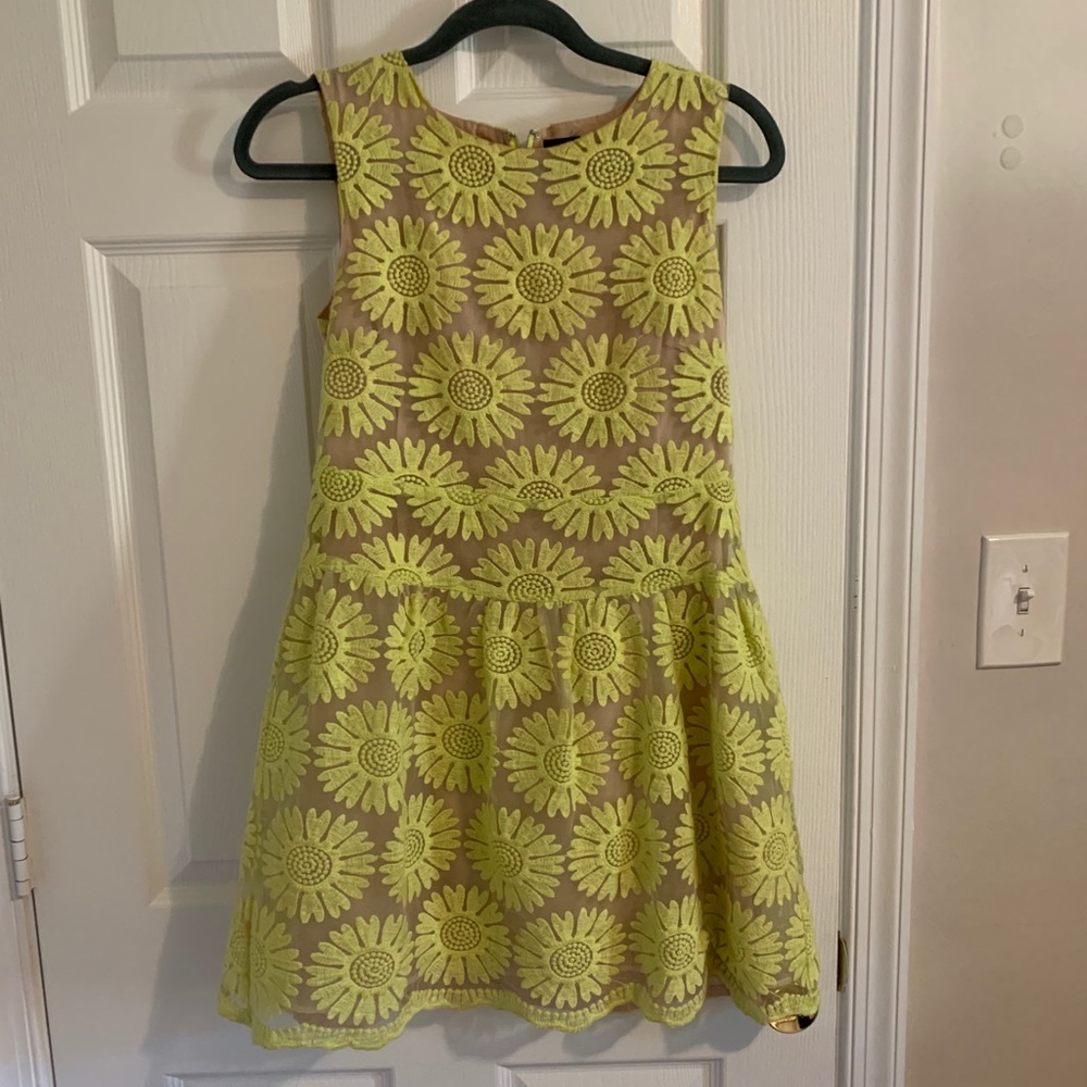 Yellow Flower Dress